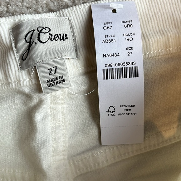J. Crew Vintage slim-straight corduroy pant - Picture 8 of 9